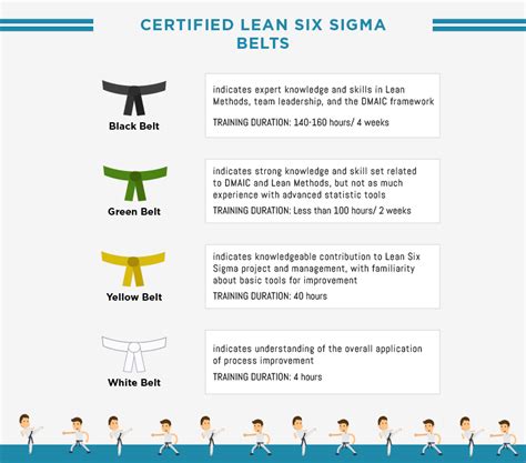 Lean Six Sigma Levels Explained Infographic Apex Global