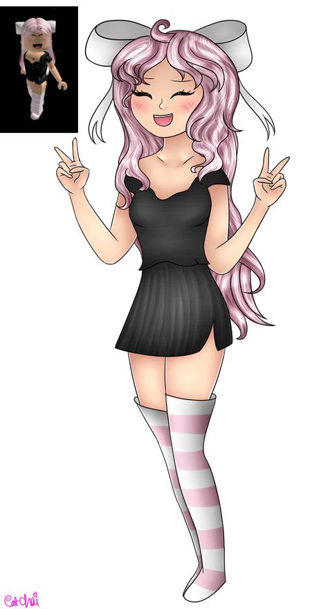 My Roblox Character By Cat Chai On Deviantart