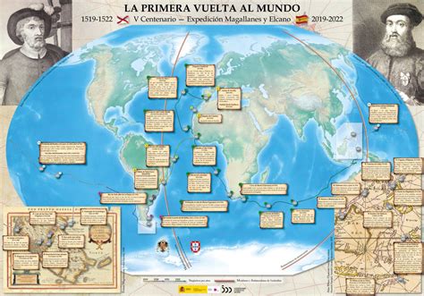 Así Eran Los Mapas De La Primera Vuelta Al Mundo Andalucía
