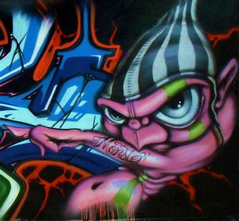 Monster Colorsgraffiti Blogspray Paintcans Street Arttagstaggging