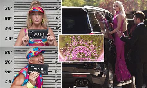 Barbie Trailer Margot Robbie And Ryan Gosling Get Arrested Daily