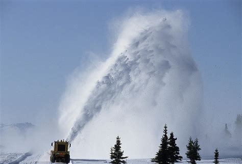 Usa Alaska Snow Plow Denali Park Photograph By Gerry Reynolds Fine