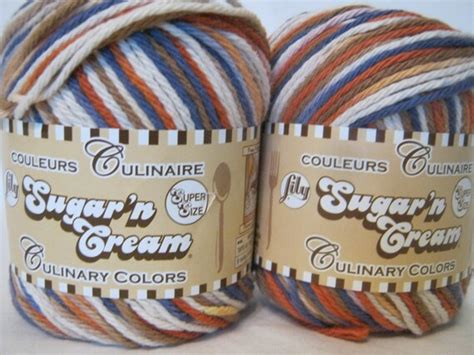 Items Similar To Lily Sugar N Cream Culinary Colors Yarn On Etsy