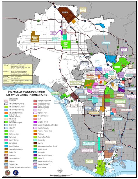 Tree Cover And Gangland In Los Angeles City Methods