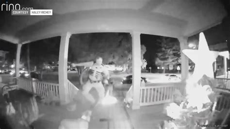 Doorbell Video Shows Officer Kicking Dog Terre Haute Police Body Cam