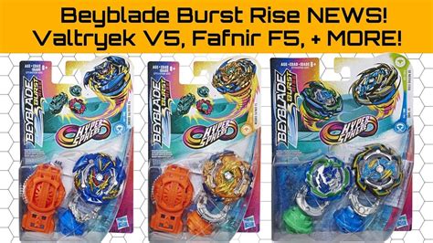 By now you already know that, whatever you are looking for, you're sure to. Valtryek V5, Fafnir F5 + MORE?! Beyblade Burst Rise ...