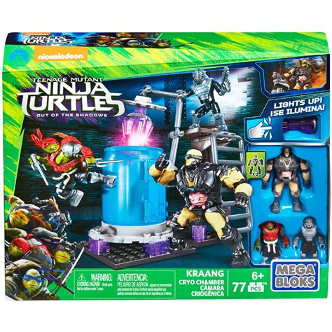 Mega Bloks Teenage Mutant Ninja Turtles Kraang Cryo Chamber Walmart