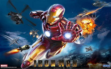 Marvel Iron Man Pc Video Game Desktop Hd Wallpaper Para Pc Tablet Y