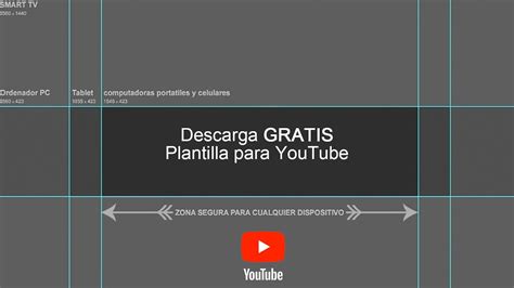 Plantilla Gratis Para Banner De Youtube Youtube