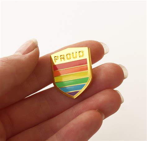 PrideOutlet Lapel Pins LGBT Badge Enamel Pin