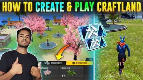 How To Create And Play Craftland In Free Fire Craftland Free Fire