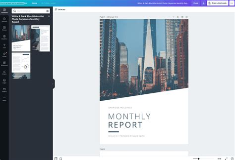 Free Online Report Maker Design A Custom Report Canva