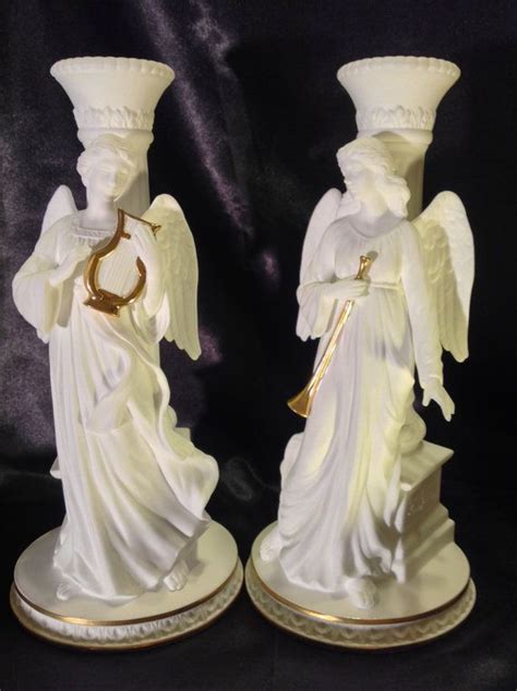 Pair Of Lenox Angels Of Light Bone China By Cleosplaceanddecor Lenox