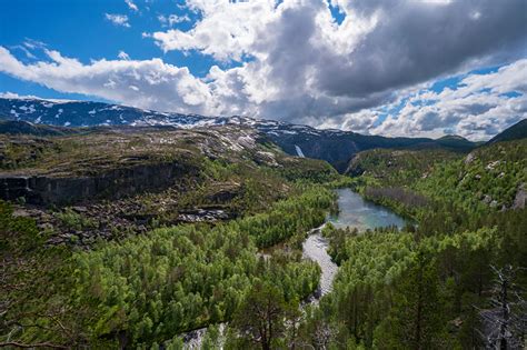 Desktop Wallpapers Norway Rago National Park Cliff Nature Mountains