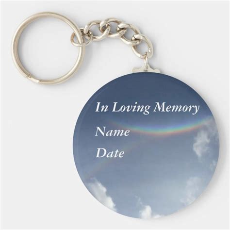 In Loving Memory Keychain