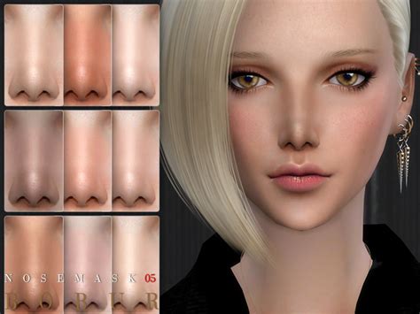 Nose 05 By Bobur3 At Tsr Sims 4 Updates