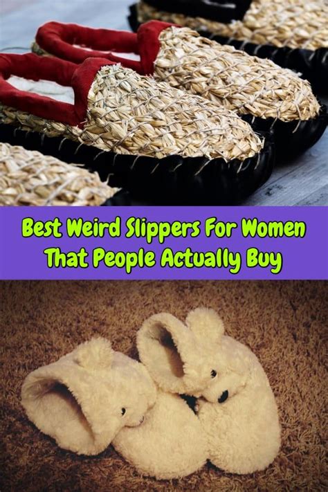 15 Best Weird Slippers For Women That People Actually Buy Funny