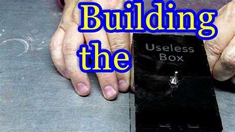 This tutorial will guide you to make a useless box machine at home simply. DIY useless box clever gizmo two minutes of science - YouTube