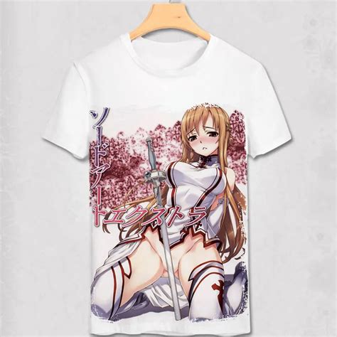Buy New Novelty Fashion Anime Sword Art Online T Shirt