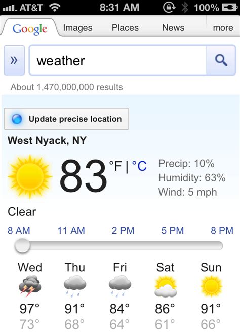 Get the forecast for today, tonight & tomorrow's weather for the bronx, ny. Google Updates Weather Results for Mobile & Tablet Devices