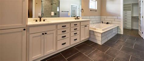 We carry a large selection of cabinets, countertops, and flooring material. Global Kitchen & Bath | Bathroom vanities
