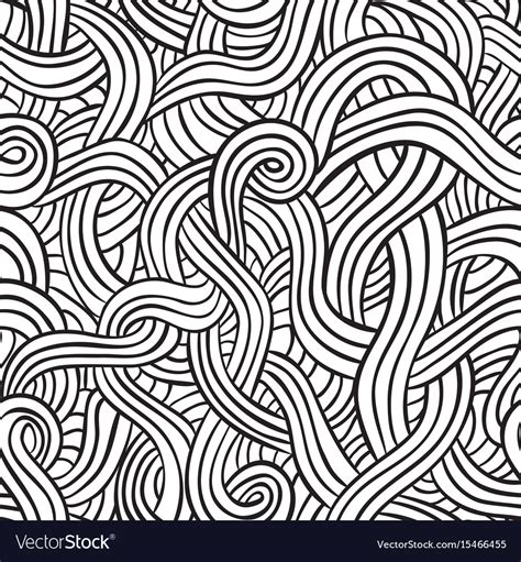 Curved Lines Pattern Royalty Free Vector Image