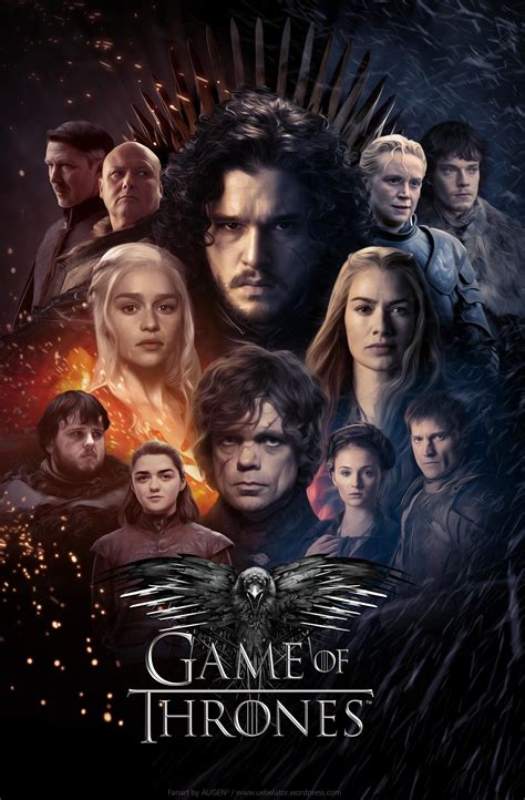 [TV] Game of Thrones - fanart poster : gameofthrones