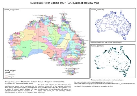 Australias River Basins 1997 Ga