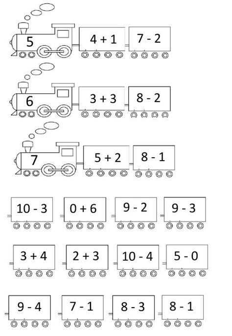 Domino je logická kombinační hra vhodná pro všechny věkové kategorie. Sčítání a odčítání do 5, 6, 7 | Centros de matemáticas ...