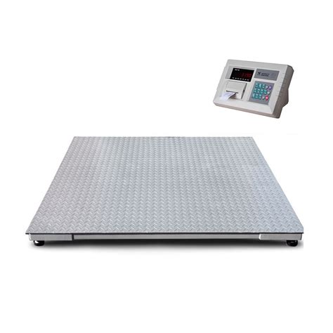 Led Display Kg Platform Digital Floor Scale Industrial Pallet Scales With Rs