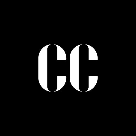 Diseño Del Logotipo De La Letra Cc Cc Letra Inicial Cc Logotipo