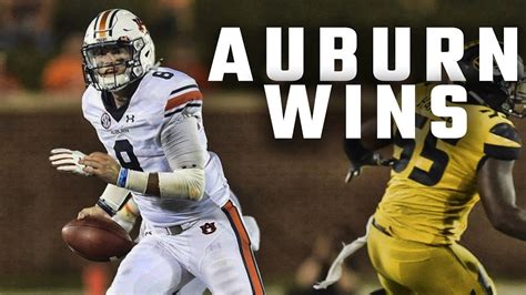 Watch Auburn Celebrate With Fans After Win Over Missouri YouTube