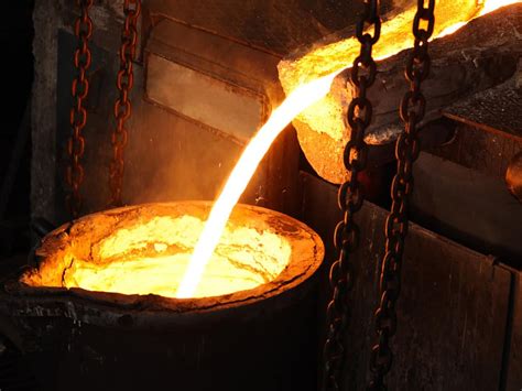 ¿cómo Se Realiza El Proceso De Fundición De Metales Ferrosos A Escala