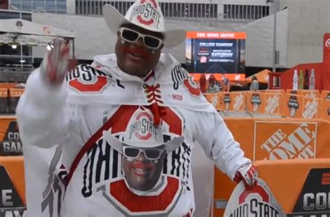 Buck I Guy Osu Superfan Ripped For Actions At Earle Bruce Service