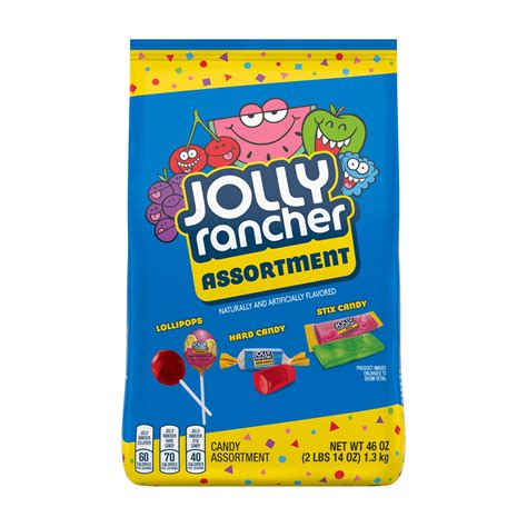 Jolly Rancher Candy Assortment Gusset Bag 46 Oz