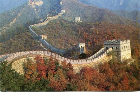Mutianyu The Great Wall Of China Remembering Letters And Postcards