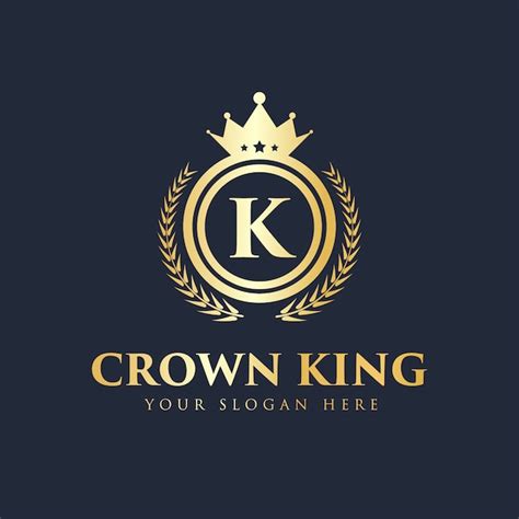 King Crown Logo Template