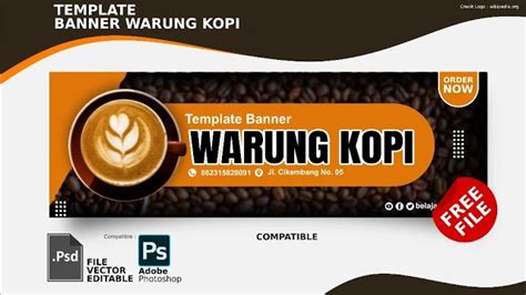 Download Desain Spanduk Warung Kopi Cdr Gudang Materi Online