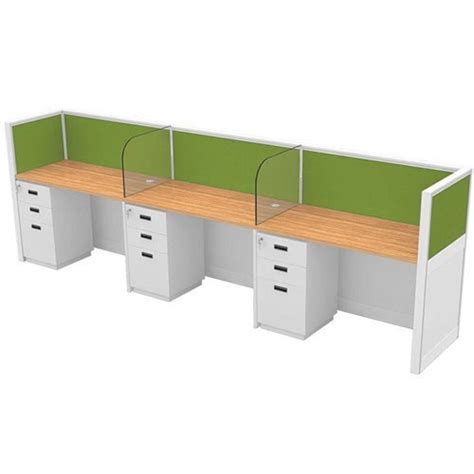 Frp 3 Seater Office Linear Workstation At Rs 18500set In Aligarh Id