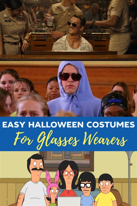 31 Easy Halloween Costume Ideas With Glasses Beyond The Classic Nerd Look
