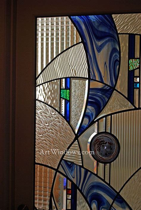 Abstract Door Glass Pinterest Stained Glass Door Custom Stained Glass Stained Glass