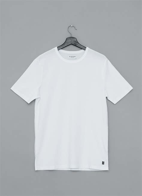 White Cotton T Shirt Eleven New York Athletic Wear Apparel