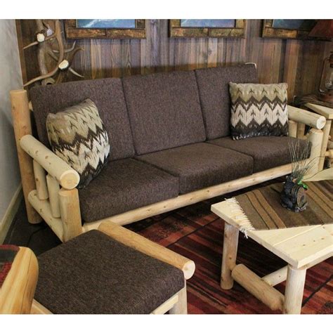 Lakeland Log Sofa Rustic Couch Rustic Sofa Furniture
