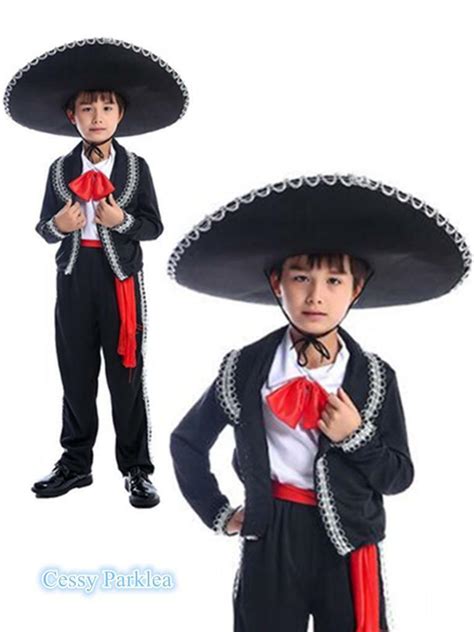 M4 4 Boys Traditional Mariachi Mexican Spanish Carnival Book Week