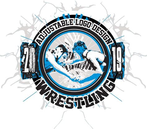 Wrestling Adjustable Logo Design Pdf Ai Eps 002 Urartstudio