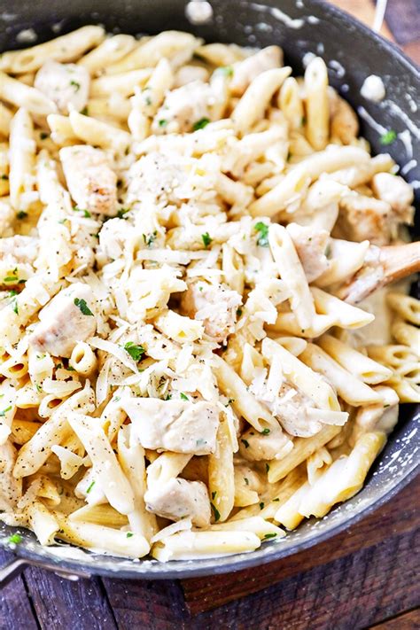 As alfredo sauce is typically high in fat and calories, compare nutrition labels to find the healthiest option. THE BEST ONE POT CHICKEN ALFREDO RECIPE - THE COUNTRY FOOD