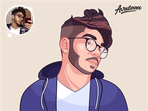 Custom Cartoon Drawing By Avatoon On Dribbble