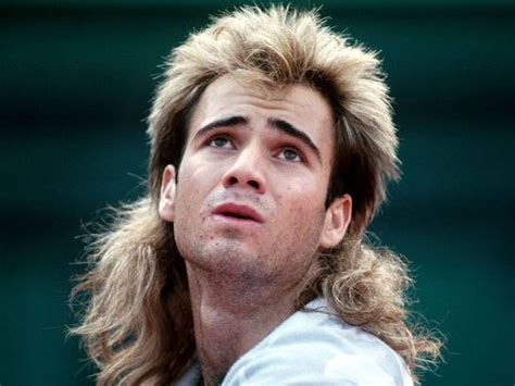 Andre Agassi Mullet Hair The Yehecue Hair Styles Andre Agassi