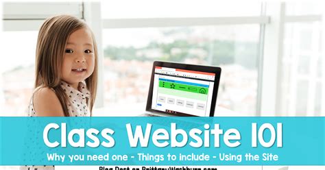 Technology Teaching Resources With Brittany Washburn Class Website 101