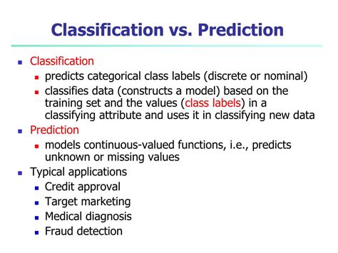 Ppt Chapter 6 Classification And Prediction Powerpoint Presentation Id 5139976